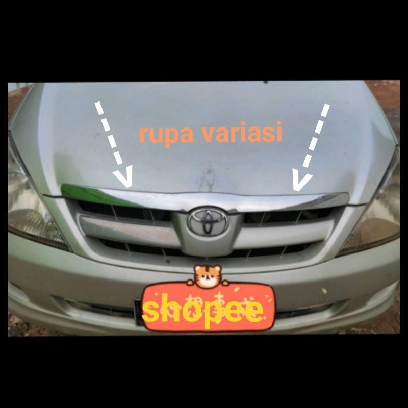 Hodlist Grille Grill Depan / List Kap Mesin Innova Inova Lama 2004 Sampai 2010 2006 2005 2008 2007 2