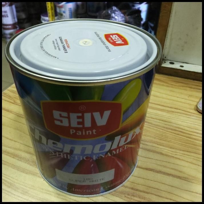 

TERMURAH CAT MINYAK SEIV 180 SUPER WHITE !!!!