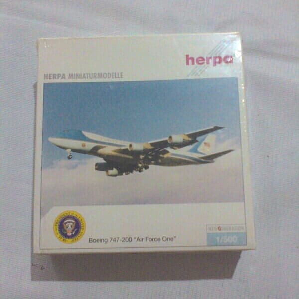 TERBARU HERPA WING 1:500 AIR FORCE ONE