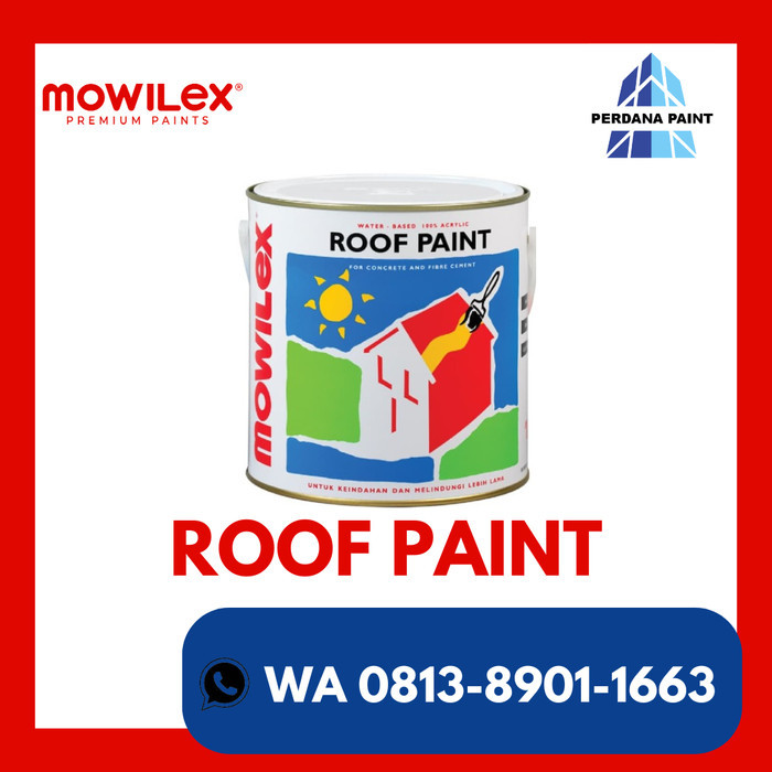 MOWILEX ROOF PAINT 2,5 LITER (CAT GENTENG)