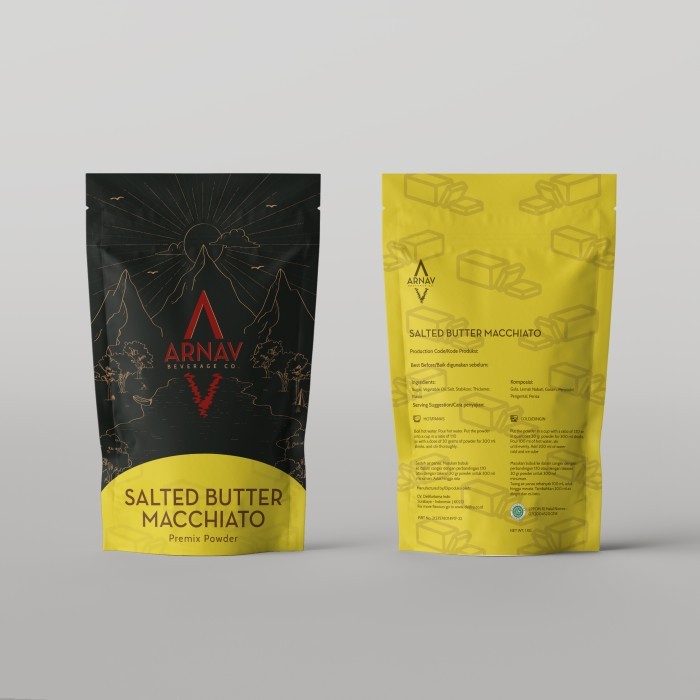 

Arnav Premix Powder Salted Butter Macchiato - Bubuk Premix Macchiato