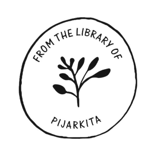 

TERLARIS! A-7 CUSTOM NAMA BOOK STAMP / STEMPEL BUKU NOVEL AESTHETIC PIJARKITA