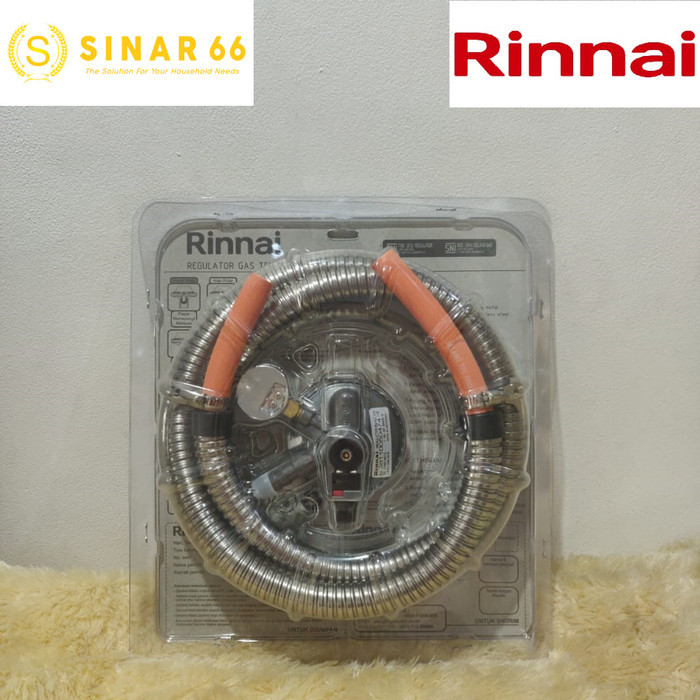 RINNAI GAS REGULATOR + SELANG PENGHEMAT GAS RG 622MS