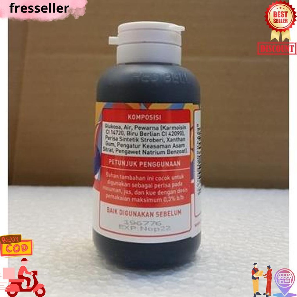 

Pewarna Dan Perisa Red Bell Rasa Strawberry 55Ml Bj Best Seller
