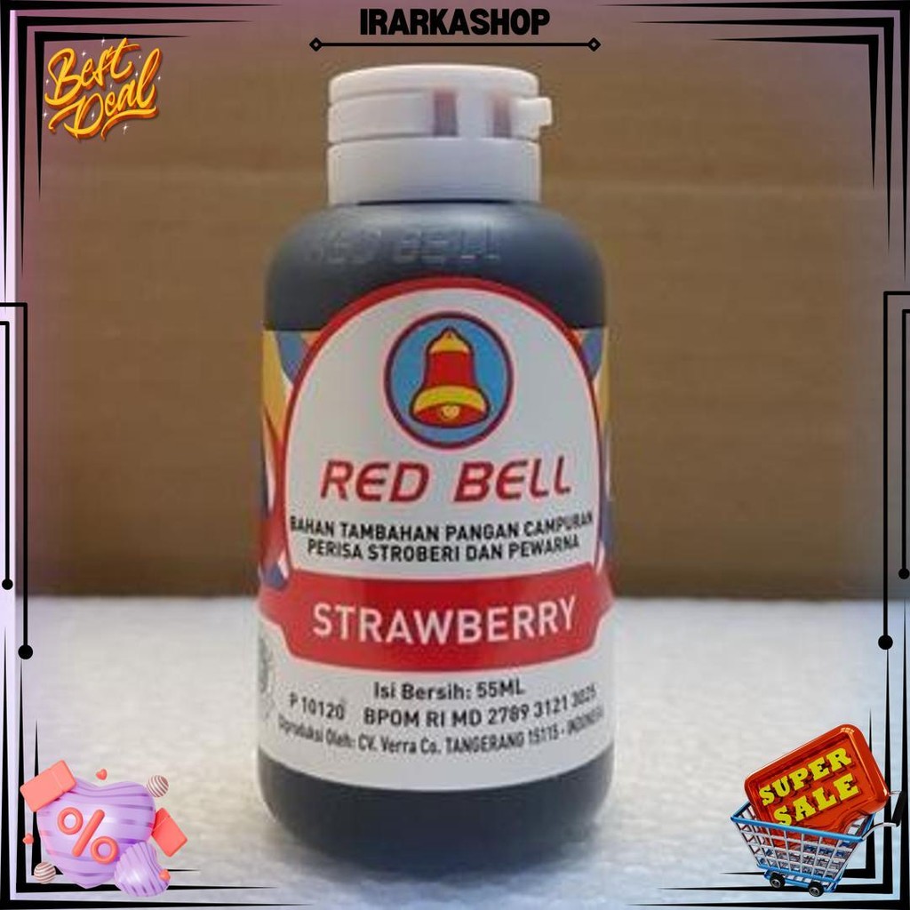 

Pewarna Dan Perisa Red Bell Rasa Strawberry 55Ml Bj Cod