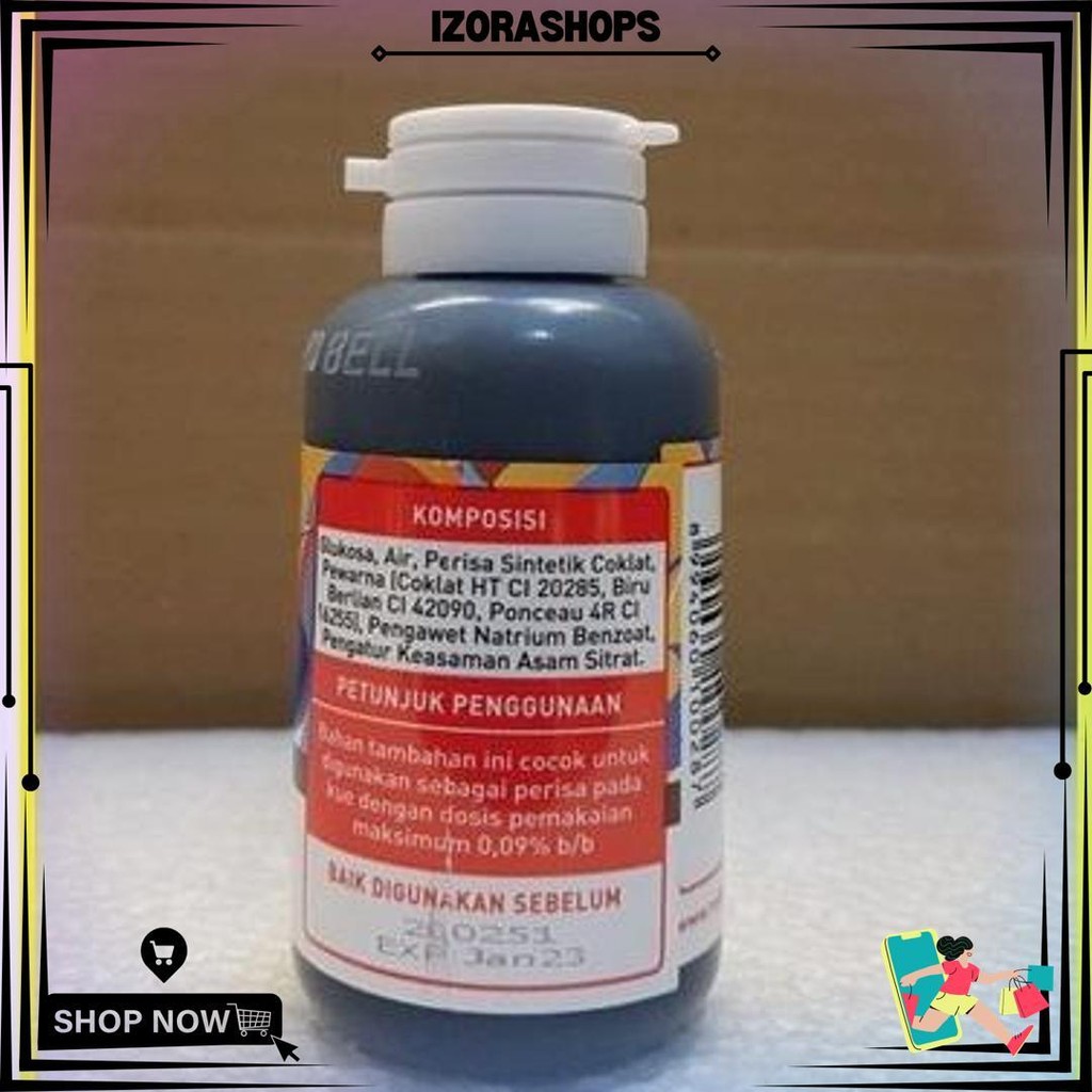 

Pewarna Dan Perisa Red Bell Rasa Dark Chocolate Coklat 55Ml Bj Sale