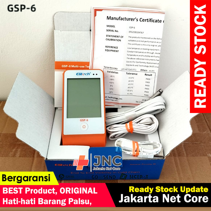 Elitech GSP 6 Humidity Temperature Data Logger Termometer GSP6
