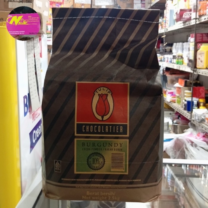 

LANGSUNG KIRIM coklat bubuk tulip burgundy 1 kg grab gojek
