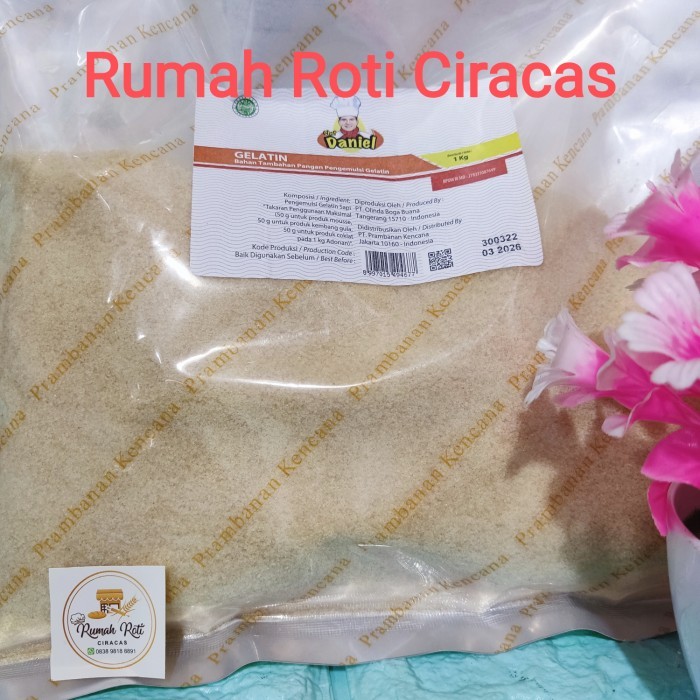

SALE CH DANIEL 1KG GELATINE 1 KG POWDER BUBUK SERBUK HALAL SAPI NO SHEET