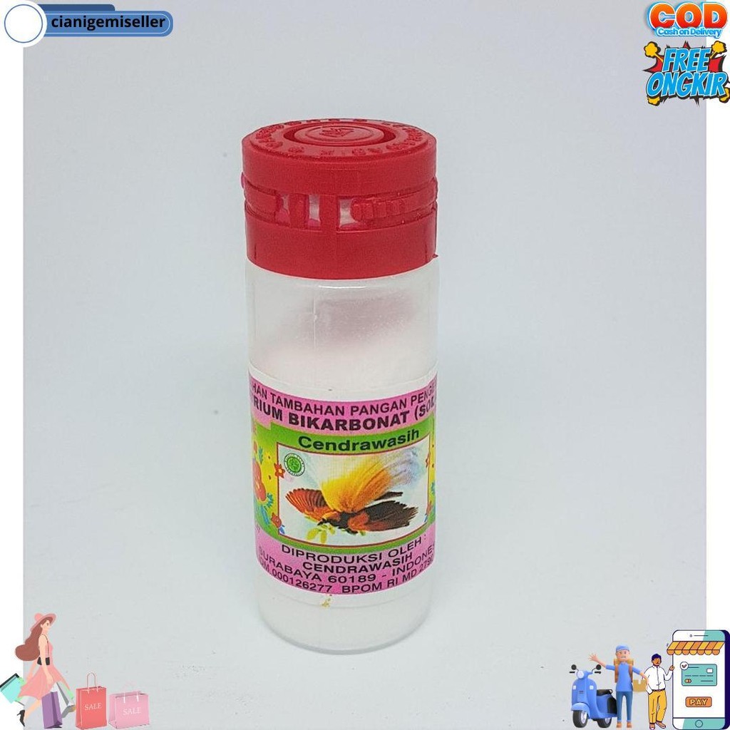 

Soda Kue Cap Cendrawasih 15Gr Bj Cod