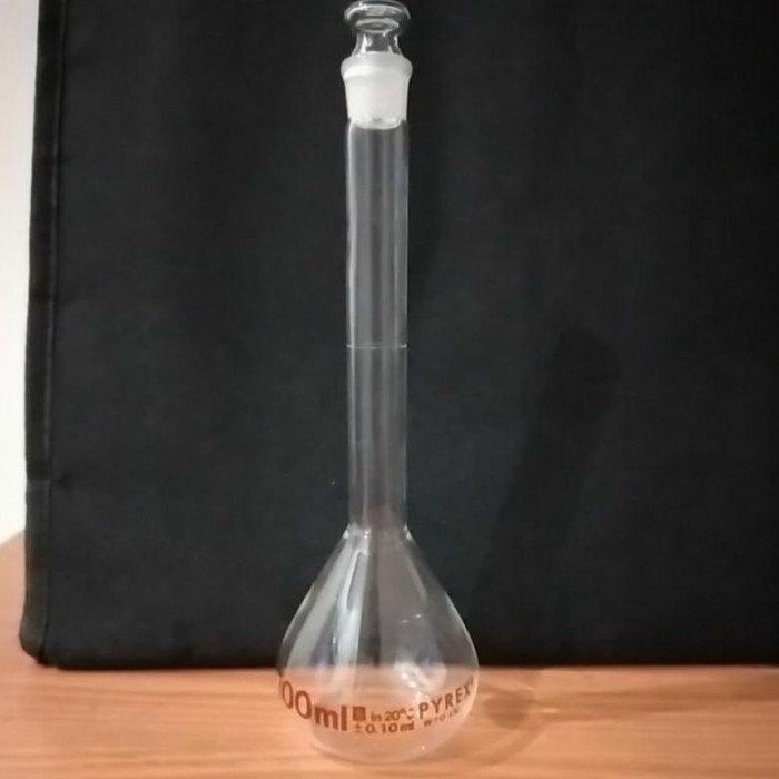 TERLARIS Labu ukur Pyrex 100 ml