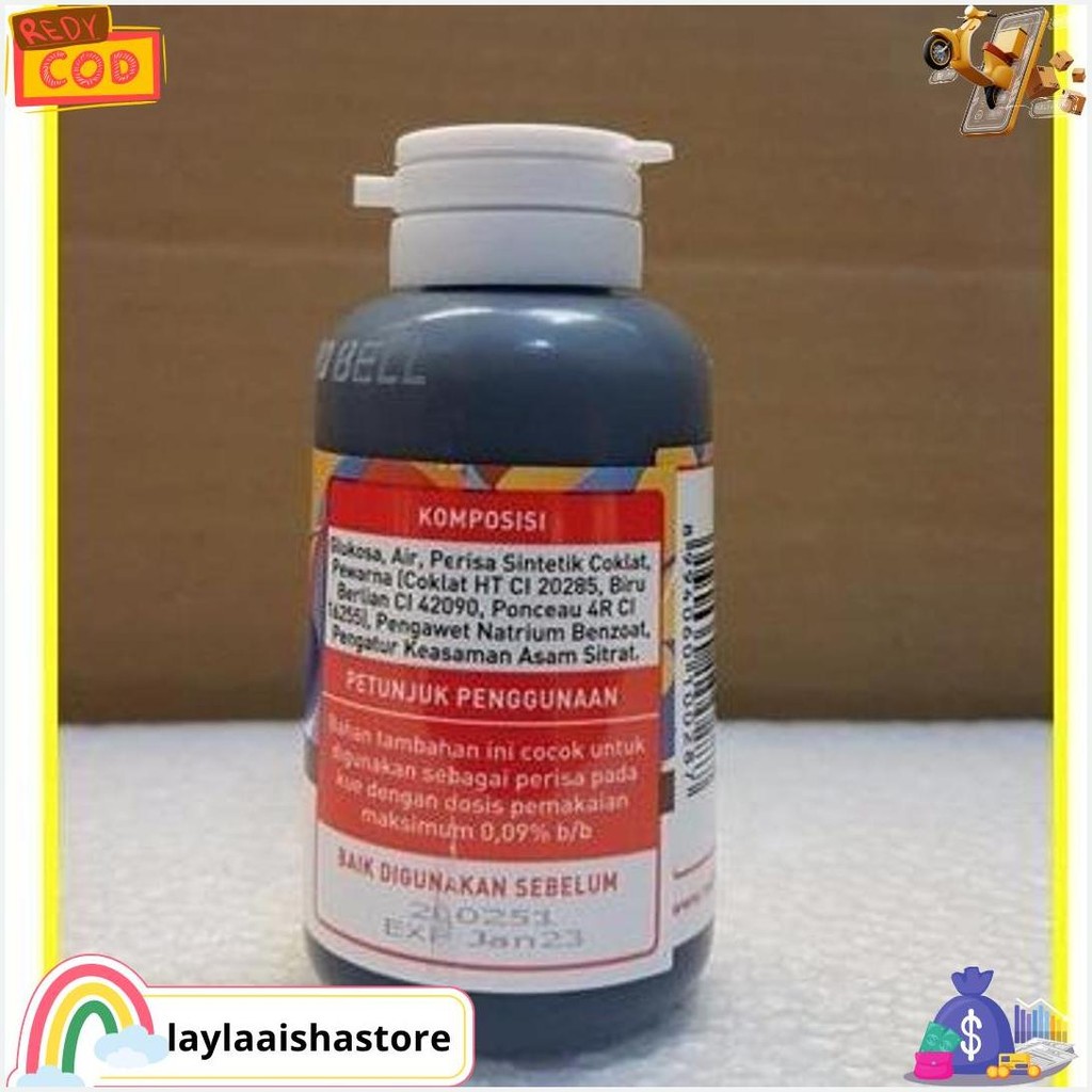 

Pewarna Dan Perisa Red Bell Rasa Dark Chocolate Coklat 55Ml Terlaris