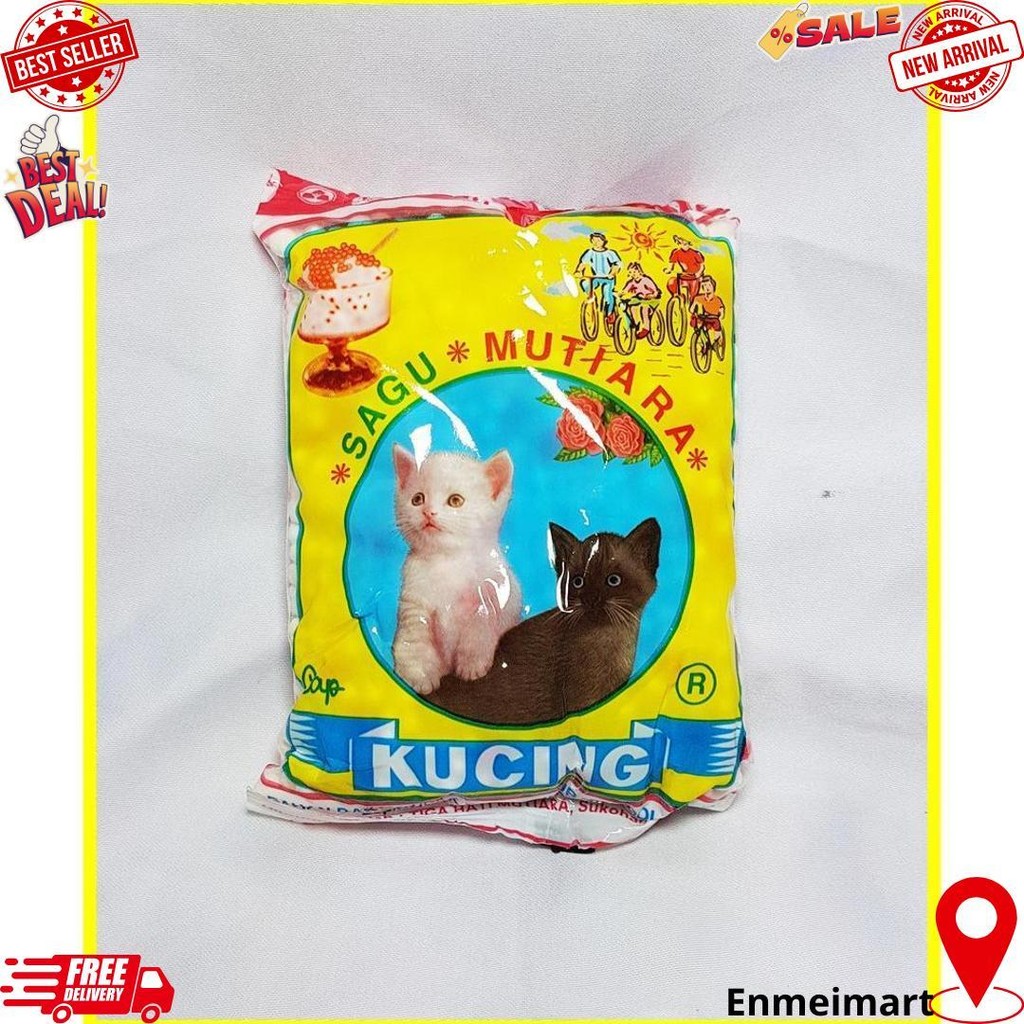 

Sagu Mutiara Cap Kucing 100 Gr - Sagu Mutiara Bj Terlaris