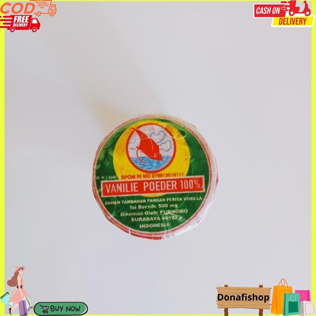 

Vanilie Powder Vanili Bubuk Cap Kapal Layar Lajar 1 Slop Bj Termurah
