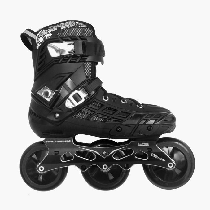Sepatu Roda SPEED Original WEIQIU 3X100 Dewasa inline skate Hybrid lc