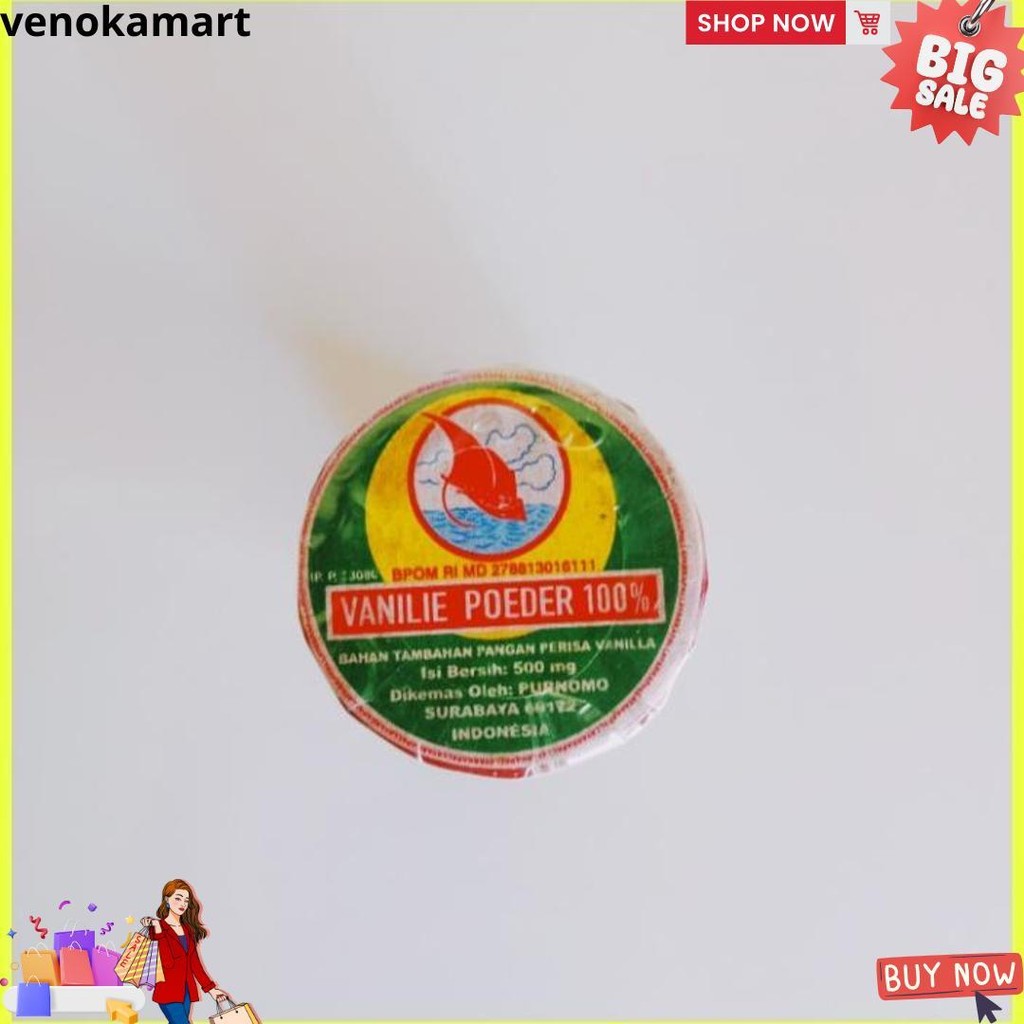 

Vanilie Powder Vanili Bubuk Cap Kapal Layar Lajar 1 Slop Bj Promo Puncak