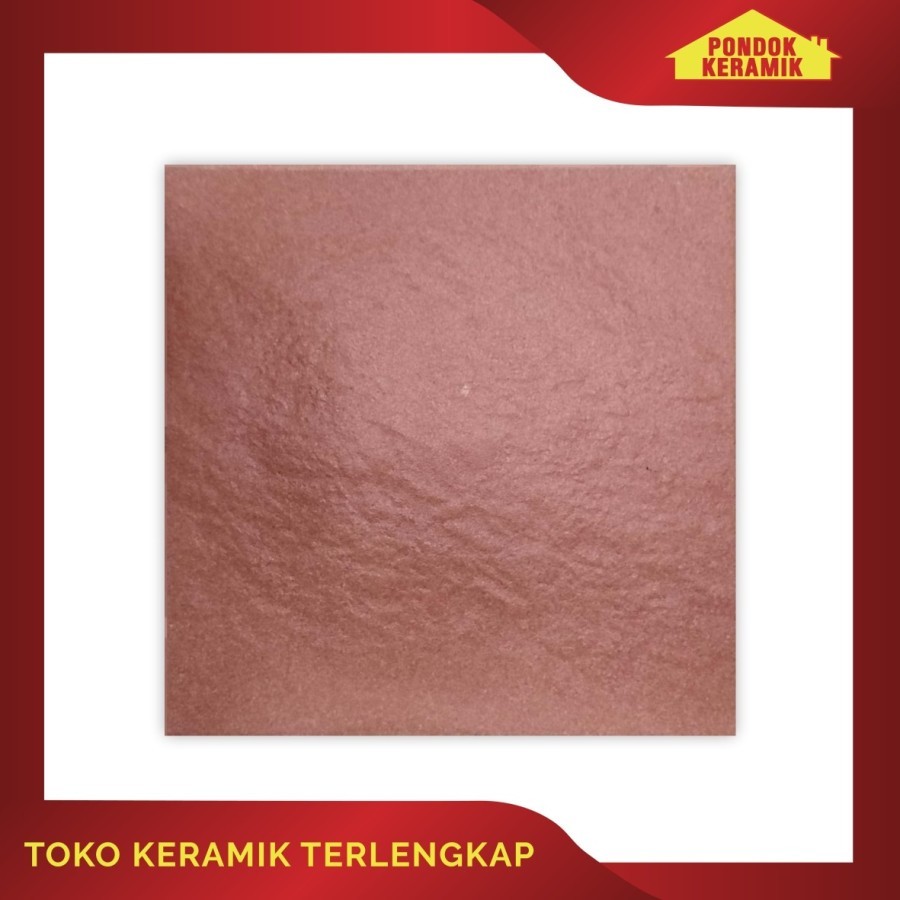 Keramik Lantai Asia 30x30 Oscar Red Keramik Merah Polos Kasar