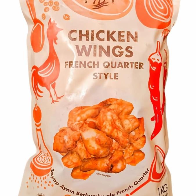 

diskon! premium chicken wings | sayap ayam french quarter style 1kg