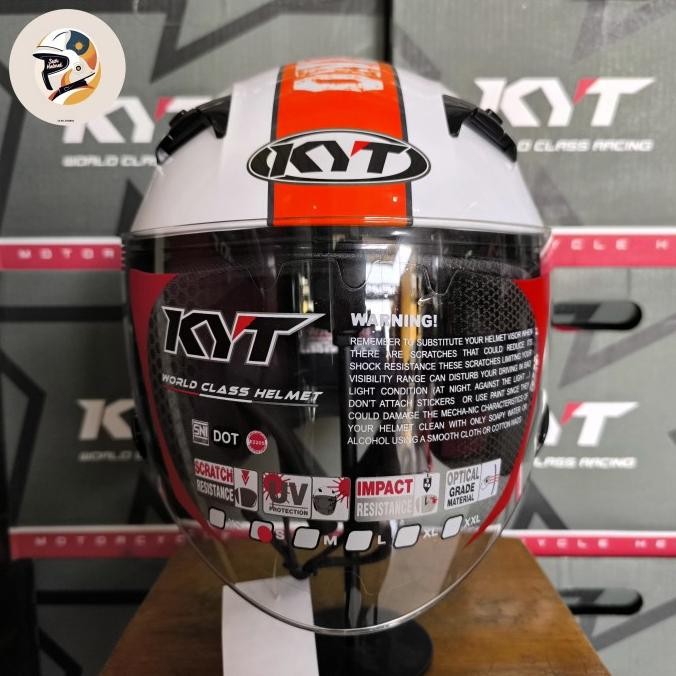 Helm Half Face Anak KYT Venom Open Junior #1 One Piece [terbaik]