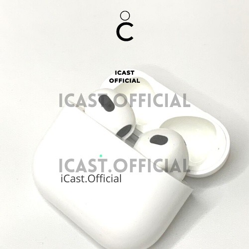 BEST SALE iCast TWS 3rd Edition Wireless Charging Case TWS Bluetooth [Free Silicone Case]