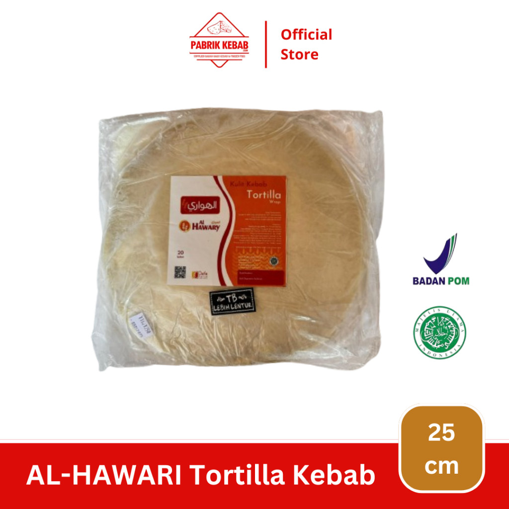 

Alhawari Ulit Ebab Tortilla Ebab 25 Cm Ii 20 Lembar Terlari