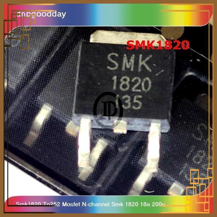 [DNP] SMK1820 TO252 MOSFET N-CHANNEL SMK 1820 18A 200V