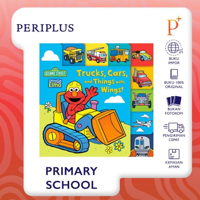 

diskon! trucks, cars, and things with wings! (sesame stree - 9780593711699