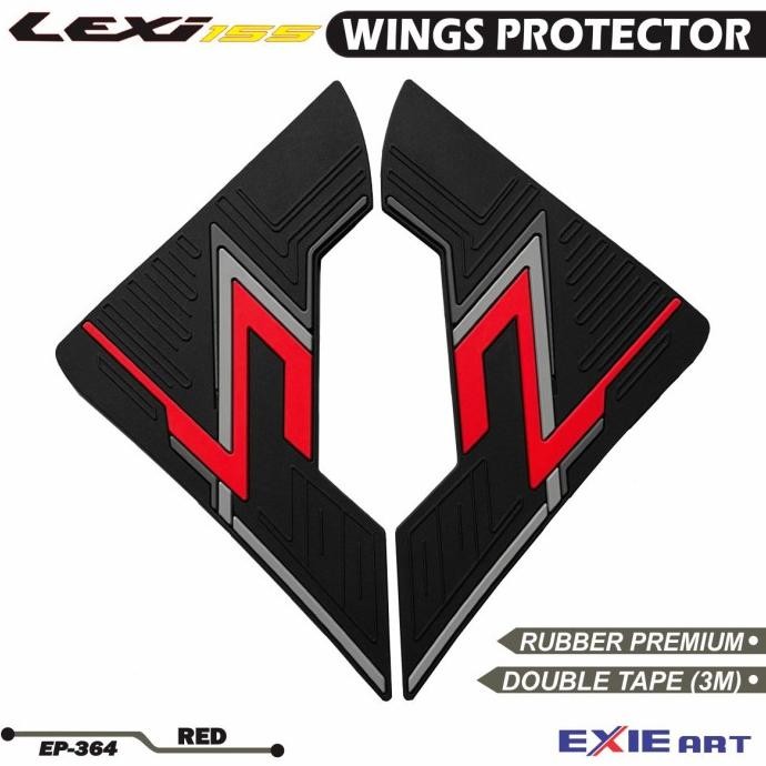 

diskon! pelindung samping body motor yamaha lexi lx 155 wings protector