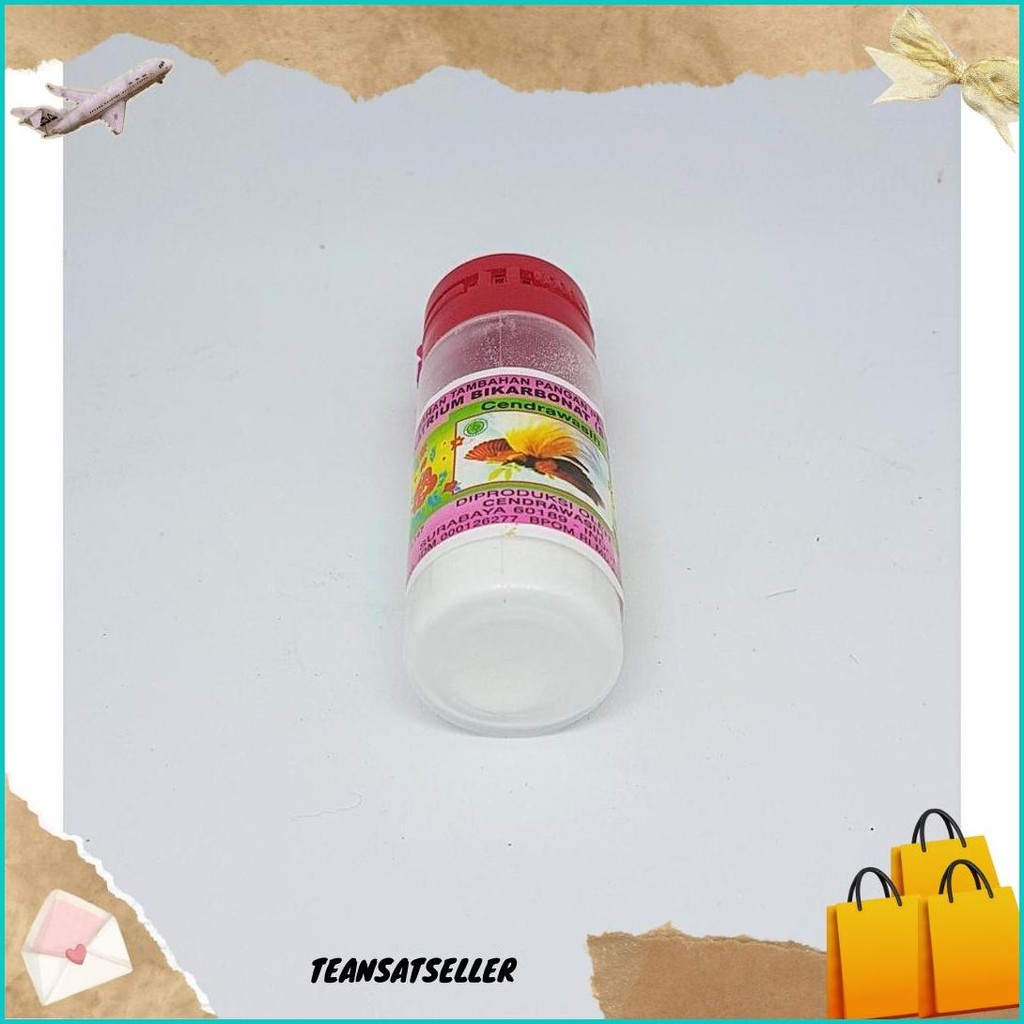

Soda Kue Cap Cendrawasih 15Gr Siap Kirim