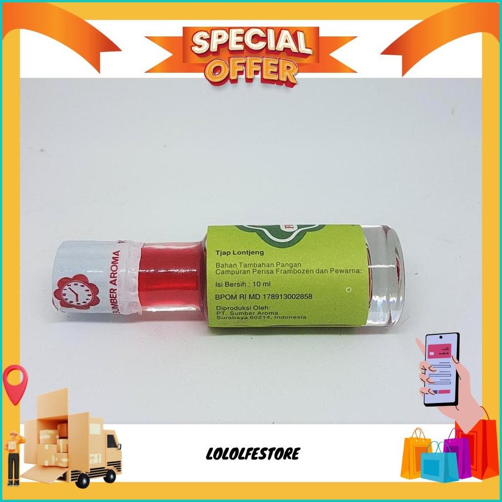 

Essence Frambozen Tjap Lontjeng 10Ml Bisa Cod