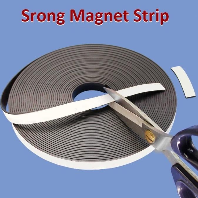 

Sale Lakban Sticker Stiker Magnetic Strong Tape Magnet Strip Karet
