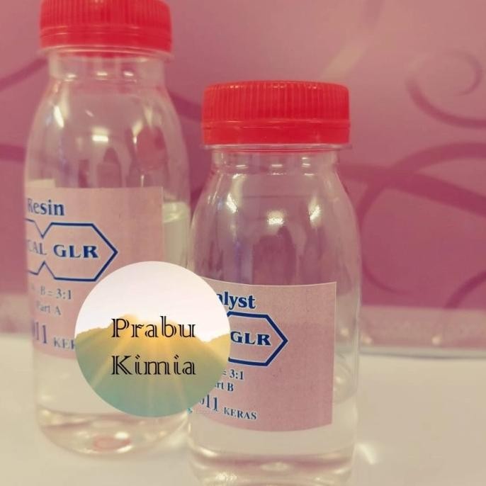 

Promo Resin Lycal 1011 bening keras paket 120gr COD