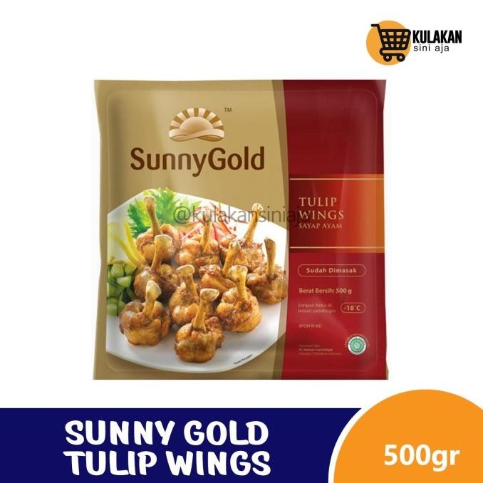 

diskon! sunny gold tulip wings sayap ayam 500 gram