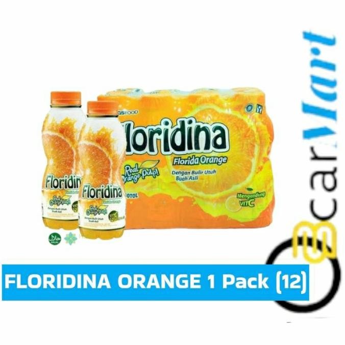 

diskon! floridina orange coco 350ml 1 pack jus jeruk segar asli dari wings food