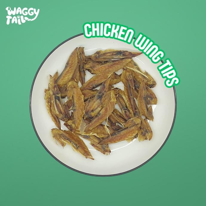 

diskon! chicken wings tip waggytail dogs snack anjing