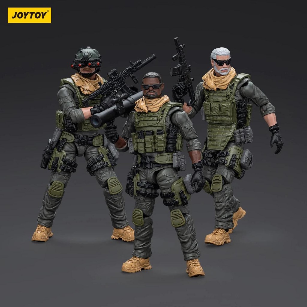 Joytoy Military Figures 1/18 Scale Nato Defense Forces 13Th Assault Squad Action Figure Model Toys F