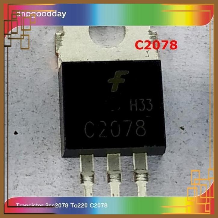 [DNP] TRANSISTOR 2SC2078 TO220 C2078