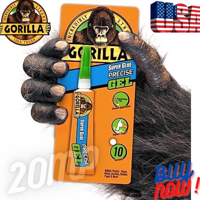 

Sale Lem Gorilla Super Glue Precise Gel 15Gr Usa