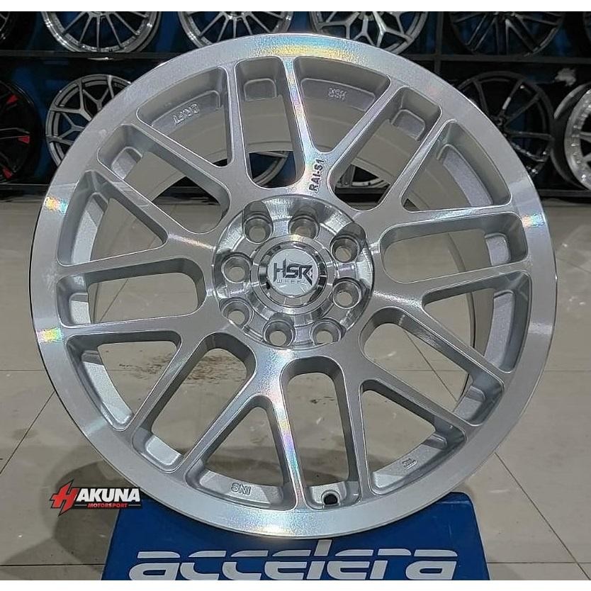 Pelek Velg Ring 15 Hsr Rai-S1 Ring 15 Velg Mobil Brio Sigra Calya Karimun Estilo Spalsh