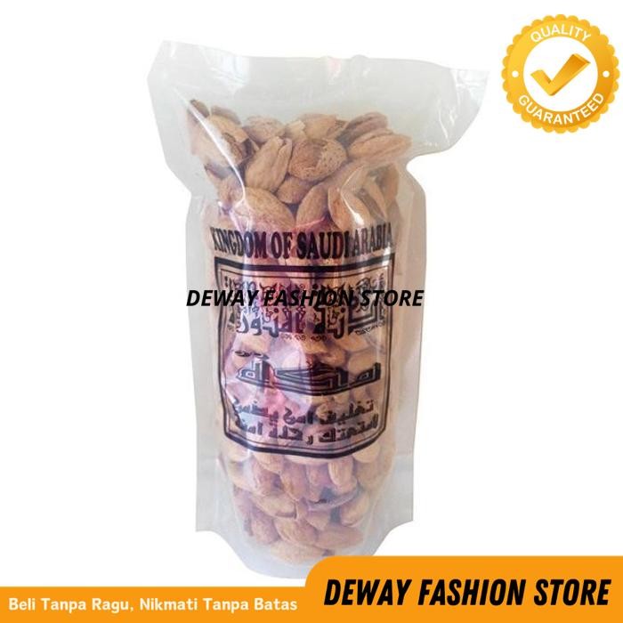 

KACANG ALMOND KULIT 500GRAM/KACANG ALMOND ORIGINAL CALIFORNIA BY DEWAYFASHION BEST SELLER !!!!