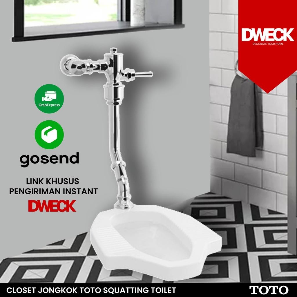 Closet Jongkok Toto Ce9 Original / Closet Jongkok Toto