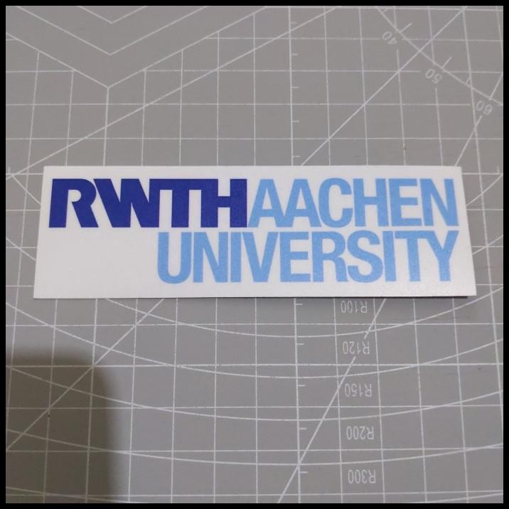 DISKON STICKER KAMPUS RWTH AACHEN UNIVERSITY 