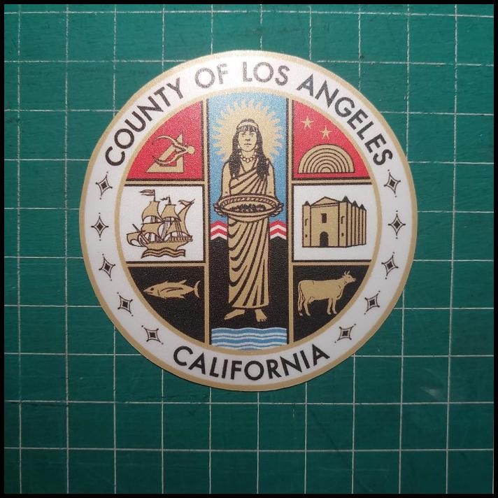 

TERMURAH STICKER COUNTY OF LOS ANGELES CALIFORNIA