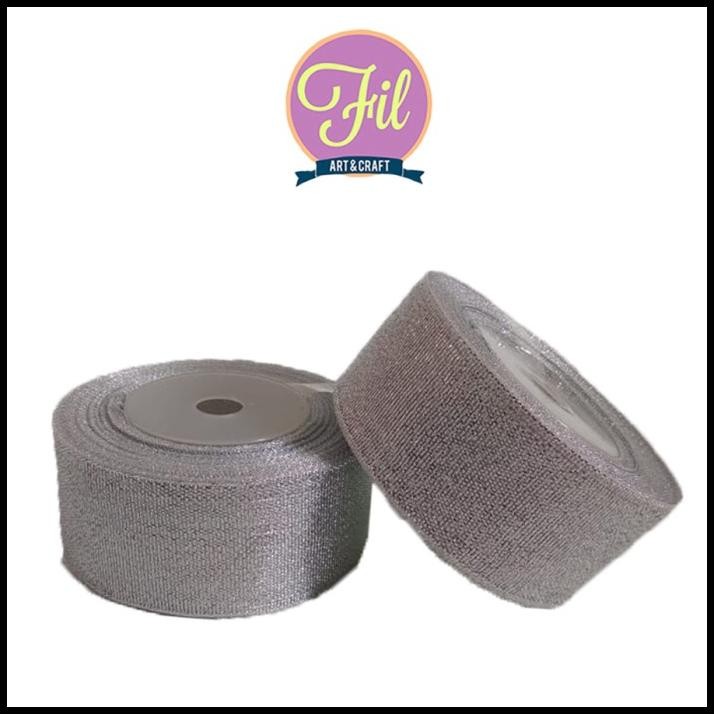 

TERBARU PITA SATIN SILVER KASAR 1.5 INCH / PITA KAIN 1.5" / PITA SATIN 1.5INCH !!!!!!