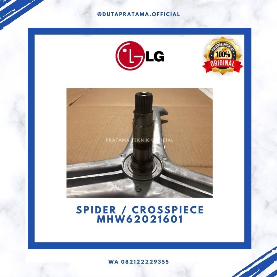 SPIDER CROSSPIECE SEGITIGA MESIN CUCI LG WD-K8065TP ORIGINAL MHW62021601