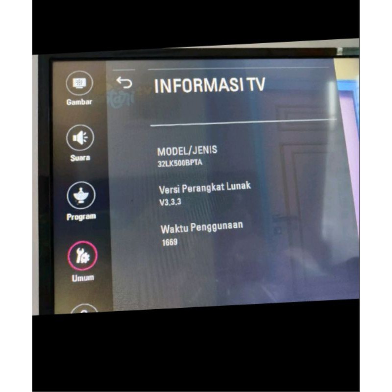 KAKI TV LG 32LK50 32LK500 32LK500BPTA