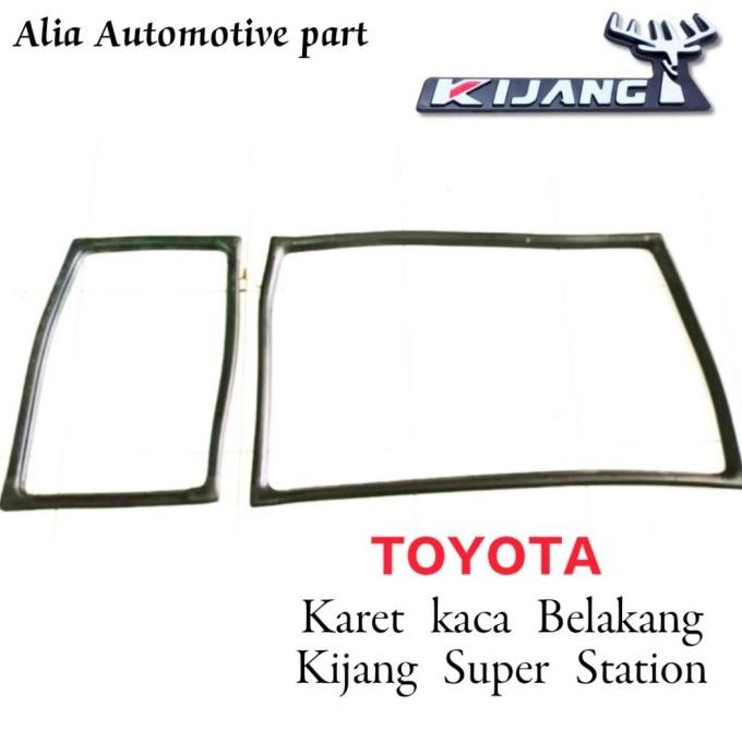 ___] Karet kaca Belakang Kijang super
