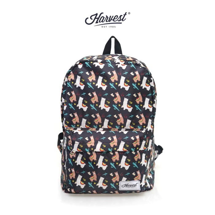 SALE Backpack / Tas Ransel / Tas Sekolah Harvest LC Collection Big - Llama