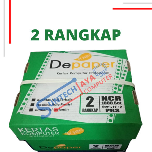 

Kertas Continuous FORM Depaper 2ply PRS NCR