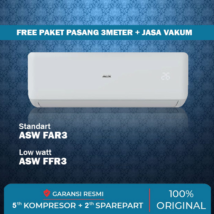 AC Bestlfe ( Aux ) 1/2pk 1pk 1.5pk 2pk FREE paket pasang 3meter & jasa vakum